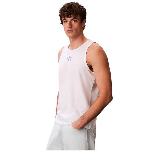 Calvin Klein Mens Monogram Regular Tank Top