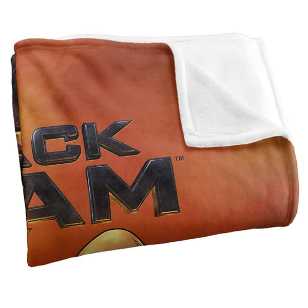 Black Adam Pose Blanket