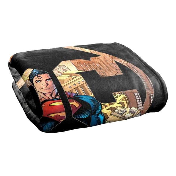 Teräsmies Silkinpehmeä DC Comics Supersoft-peitto