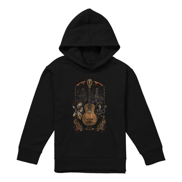 Coco Barn/Kids Ernesto Miguel Hector Målad Affisch Med Gitarr Hoodie