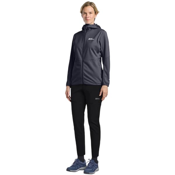 Jack Wolfskin Dam Feldberg Logo Soft Shell Jacka