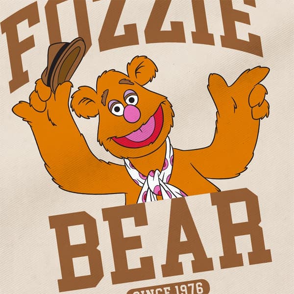 Muppetit Collegic Fozzie Bear -kangaskassi
