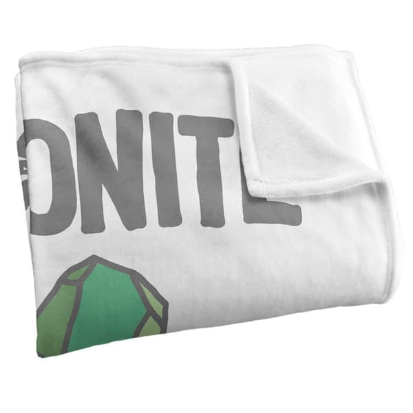 Superman Kryptonite Rocks Blanket