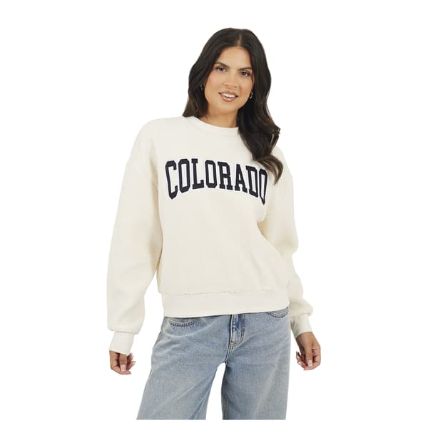 Brave Soul Dam Colorado Borg Extra Lång Sweatshirt