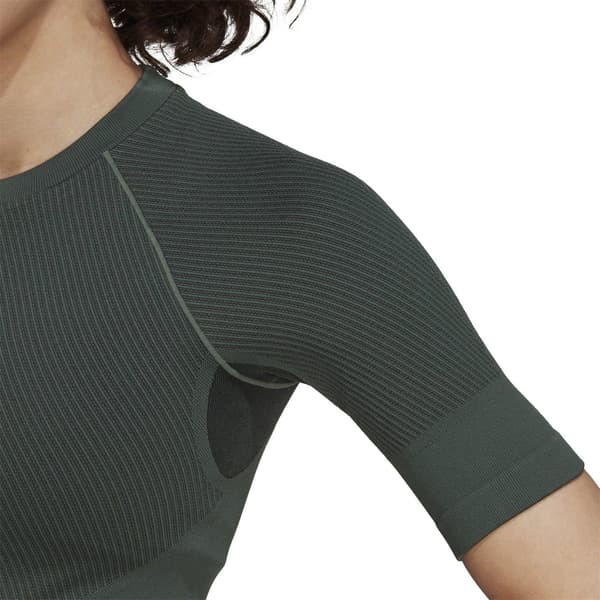 Adidas Dam Aeroknit Crop Top