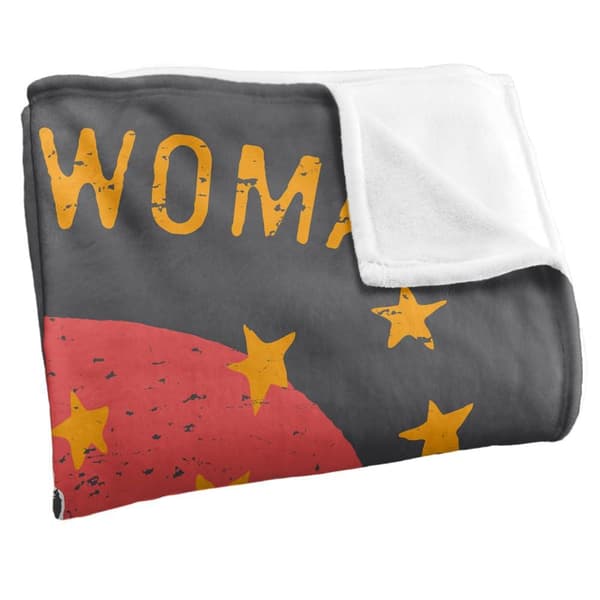 Wonder Woman Circle Soft Touch Blanket