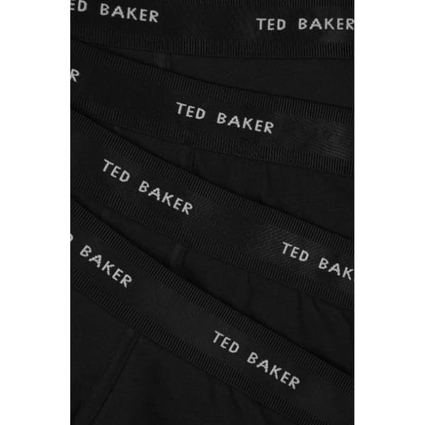 Ted Baker Herr Enfärgade Boxershorts (4-pack)