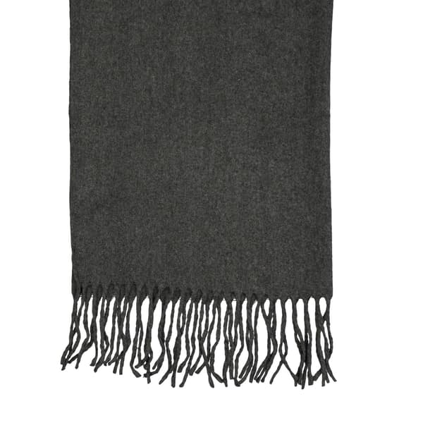Pieces Solid Fringed Scarf