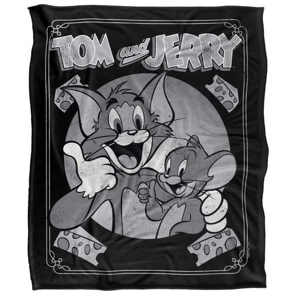 Tom And Jerry Poster Soft Touch Blanket