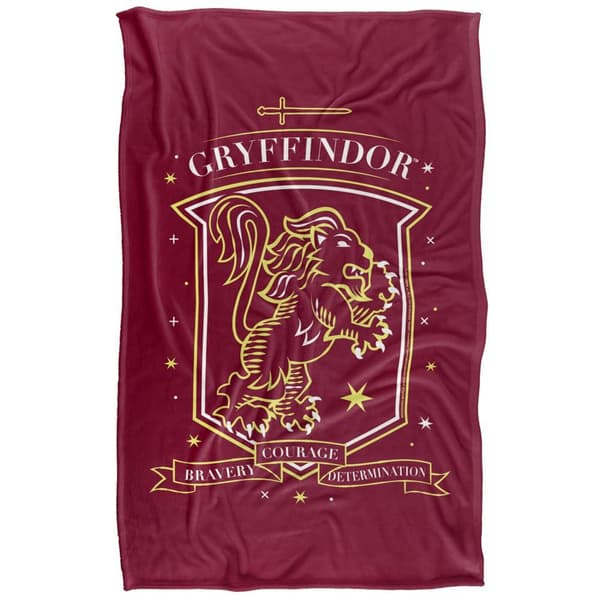Harry Potter Gryffindor Shield Blanket