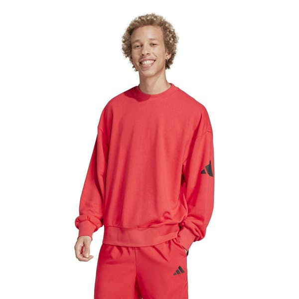 Adidas Mens Cotton Oversized Sweatshirt