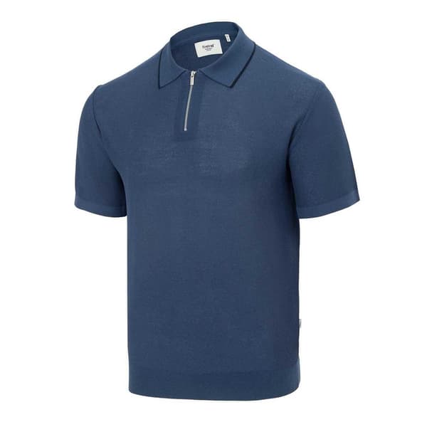 Firetrap Herr Stickad Normal Kortärmad Pikétröja
