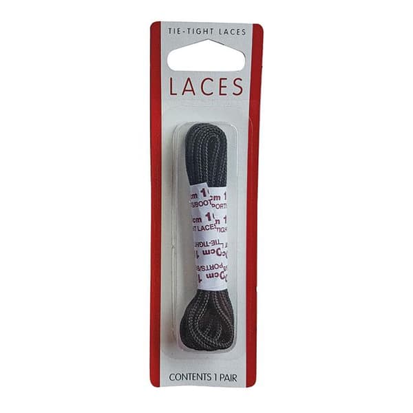 Fine Round Shoe Lace 100cm Black