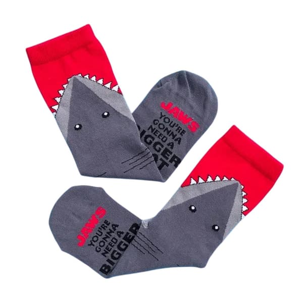 Hajen Unisex Vuxen Bite Crew Strumpor