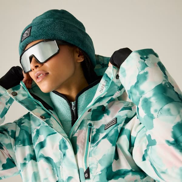 Dare 2B Womens/Ladies Snowline Marble Effect Ski Jacket