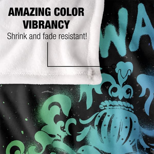 Harry Potter Hogwarts Spray Paint Blanket