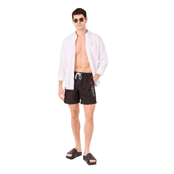 Original Penguin Badshorts med logotyp för män