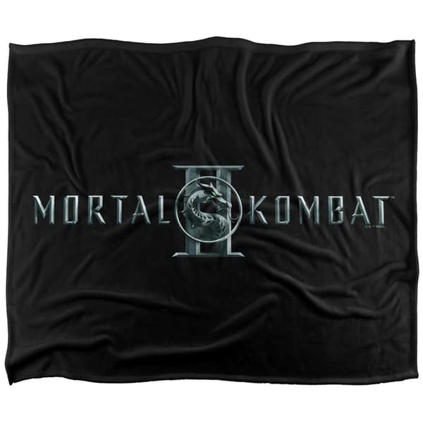 Mortal Kombat 2 Logo Soft Touch Blanket