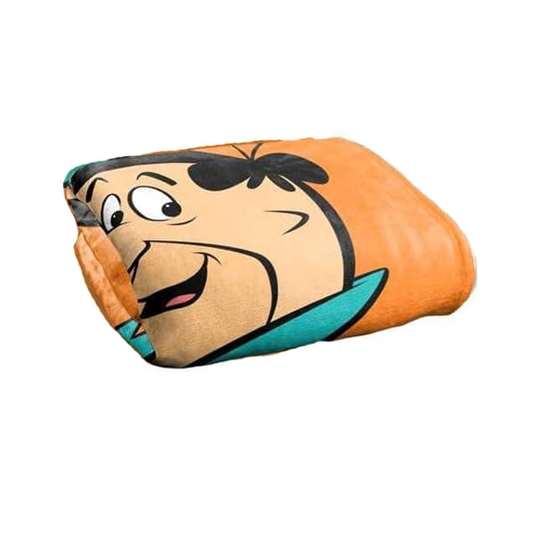 The Flintstones Fred Headshot Blanket