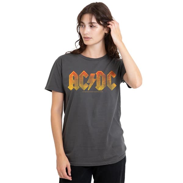 AC/DC Unisex aikuisten Gradient Logo T-paita