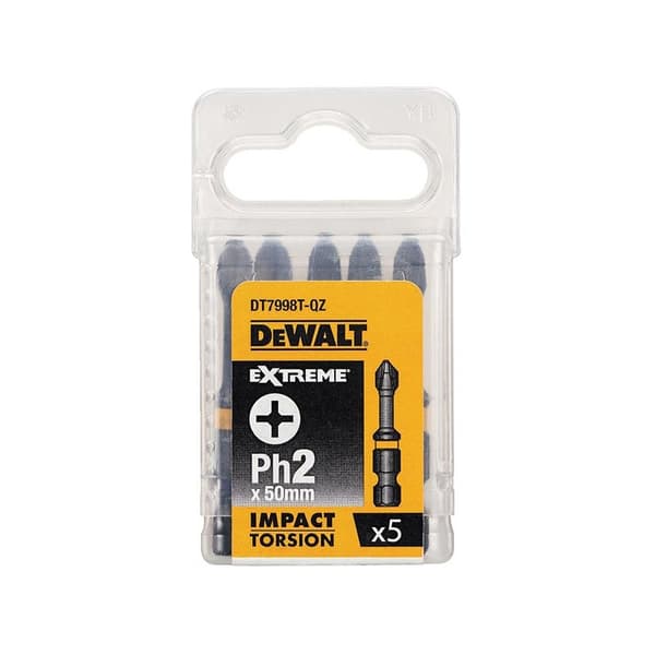 DeWALT Power Tools Slagbits til torsion, Phillips