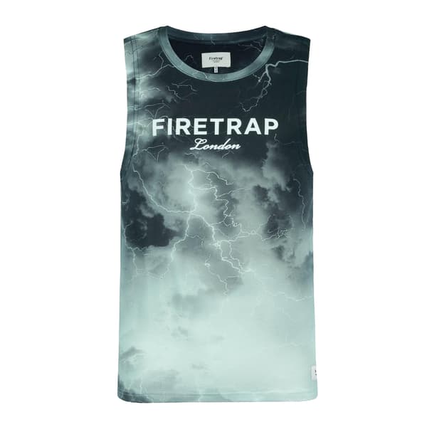 Firetrap Mens Sub Lightning Vest Top