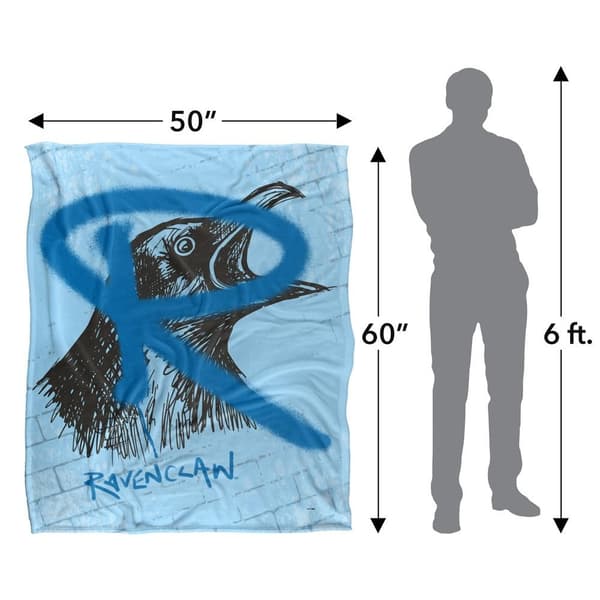 Harry Potter Ravenclaw Graffiti Blanket