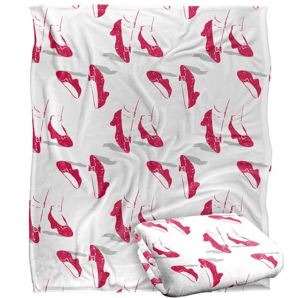 The Wizard Of Oz Ruby Slipper Blanket