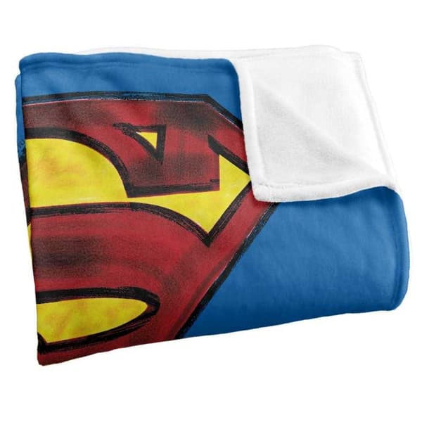 Superman Shield Soft Touch Blanket