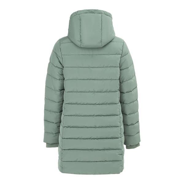 Slazenger Dam/Dam Polyester Vadderad Jacka Mellanlång