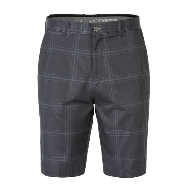 Slazenger Mens Checked Golf Shorts