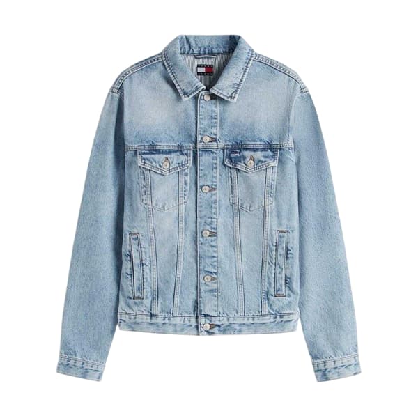 Tommy Jeans Herr Flag Denimjacka