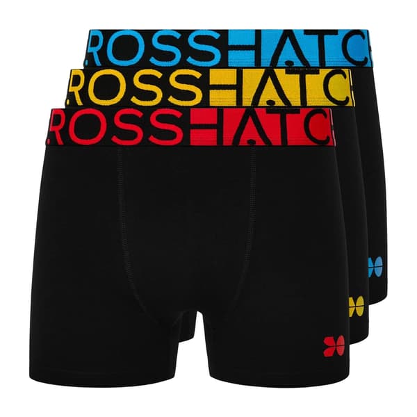 Crosshatch Dumas Boxershorts för män (3-pack)