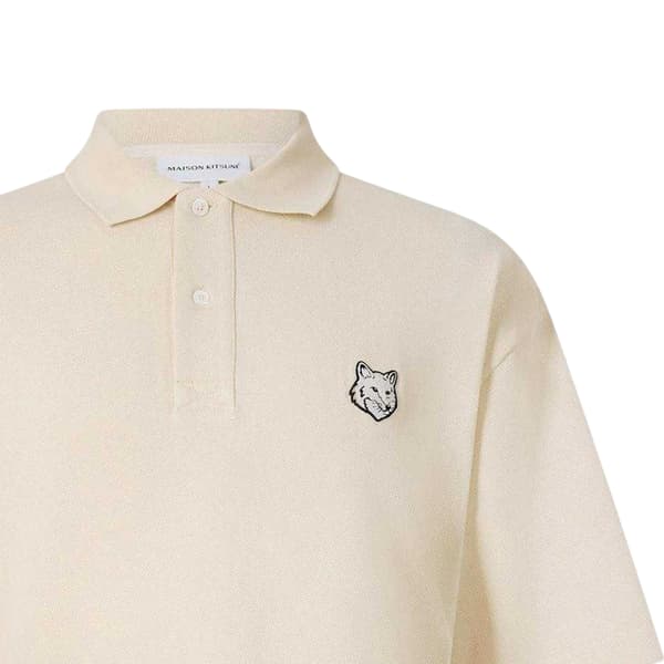 Maison Kitsuné Herr Fox Oversized Kortärmad Pikétröja