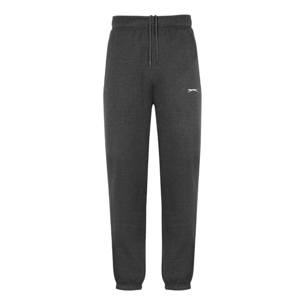 Slazenger Herr Fleece Joggingbyxor med mudd
