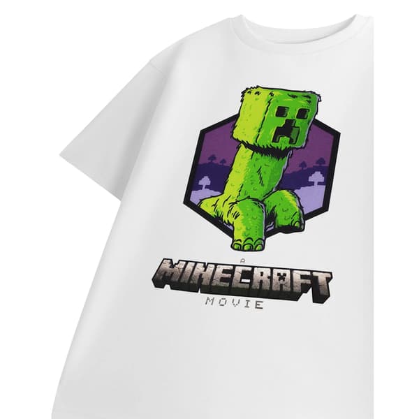 Minecraft Drenge Creeper T-shirt