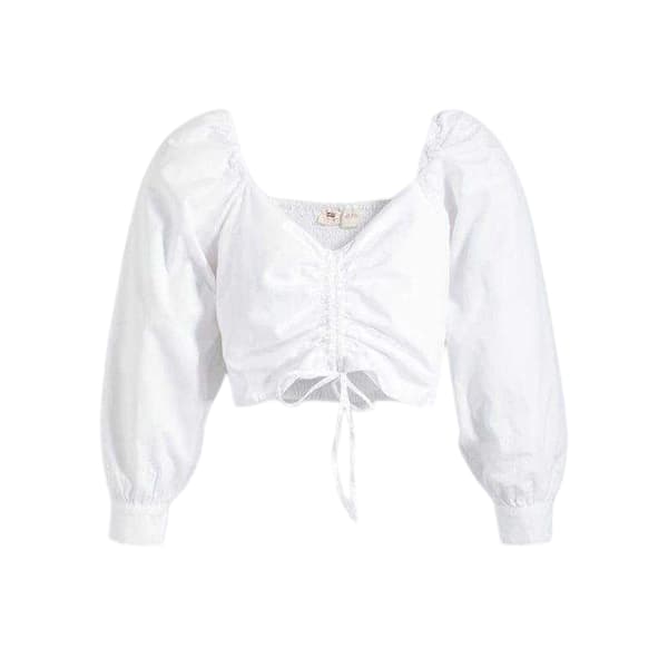 Levis Womens/Ladies Devin Ruched Blouse