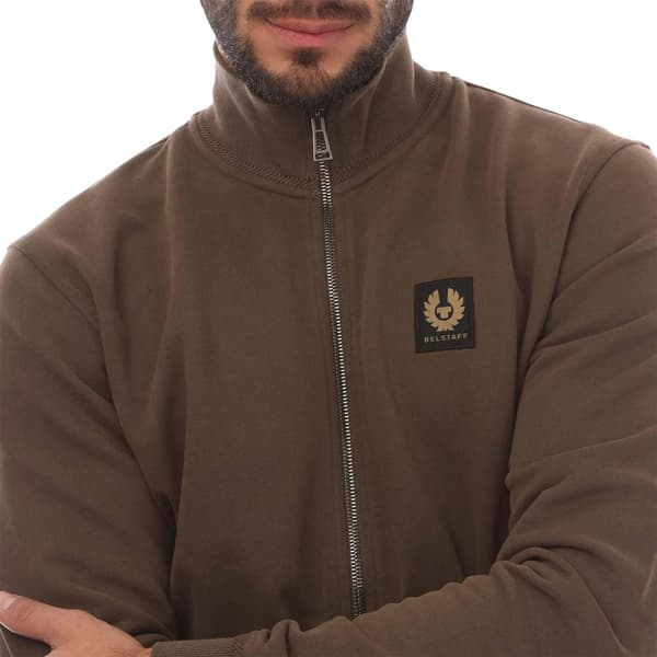 Belstaff Herr Fleece Full Zip Tröja