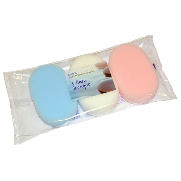Caress Badsvamp 3-pack