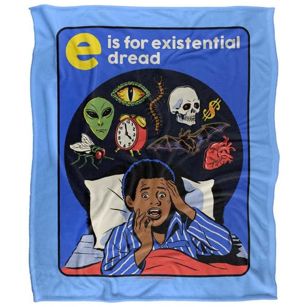 Steven Rhodes Existential Dread Soft Touch Blanket