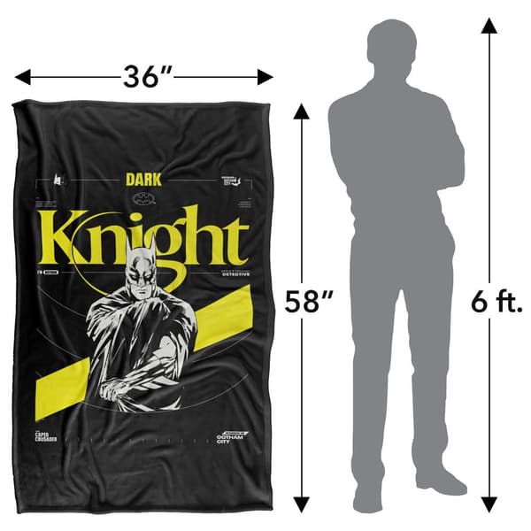 Batman: The Dark Knight Soft Touch Blanket