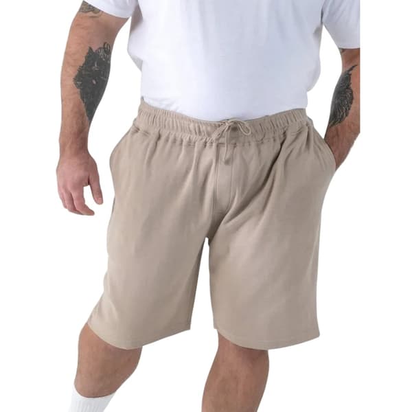 Duke Mens Mitchell 3 D555 Stretch Plain Elasticated Waist Kingsize -shortsit