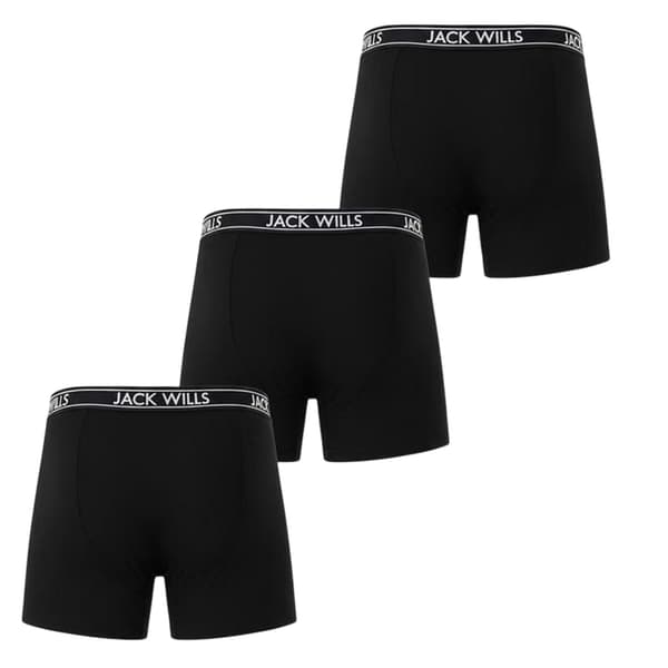 Jack Wills Boxershorts för män (3-pack)