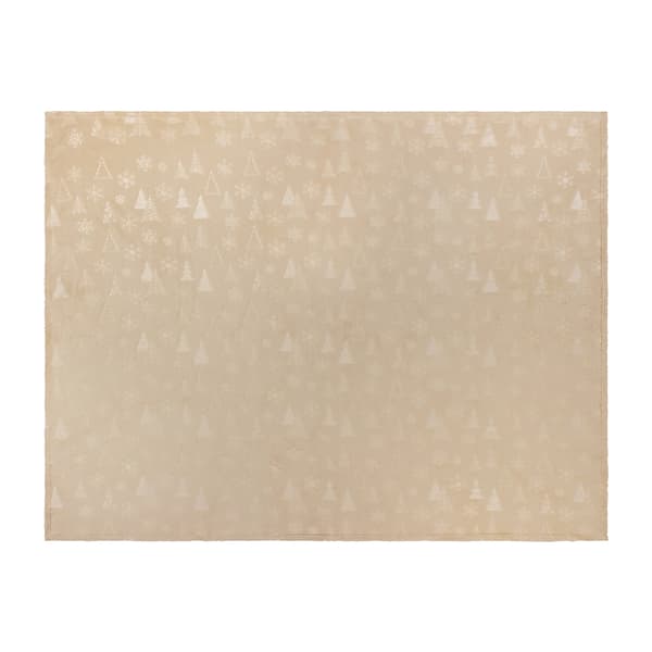 Furn Festive Time Fleece Embossed Throw