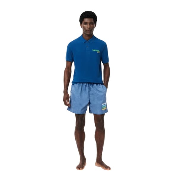 Lacoste Klassiska Badbyxor för Herr