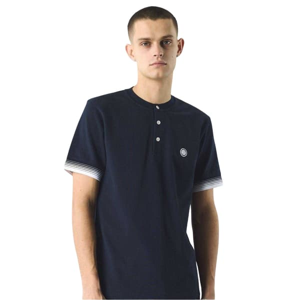 Pretty Green Miesten Henley Regular T-paita