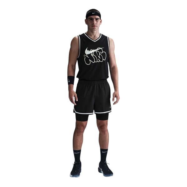 Nike Basketshorts för män 2 i 1