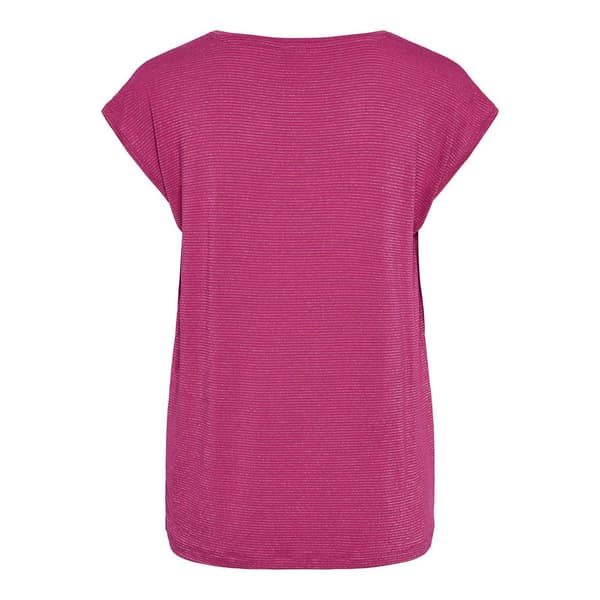 Pieces Dam V-ringad Regular T-shirt