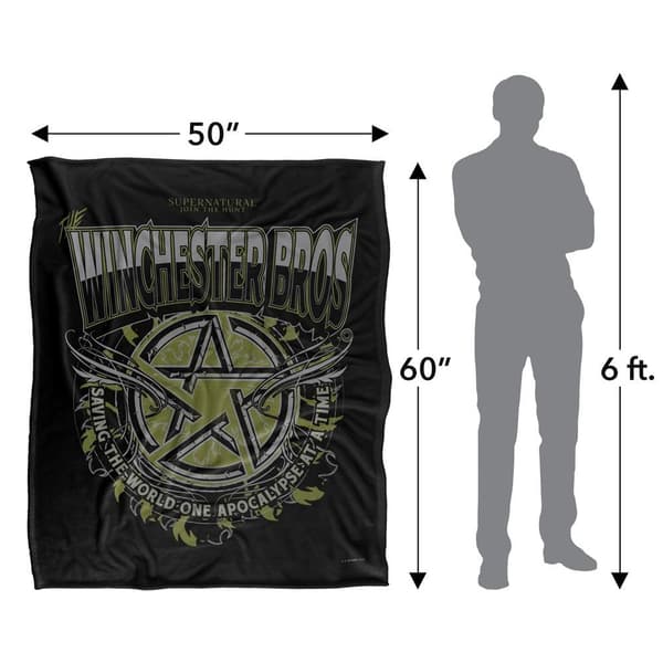 Supernatural Winchester Bros Blanket