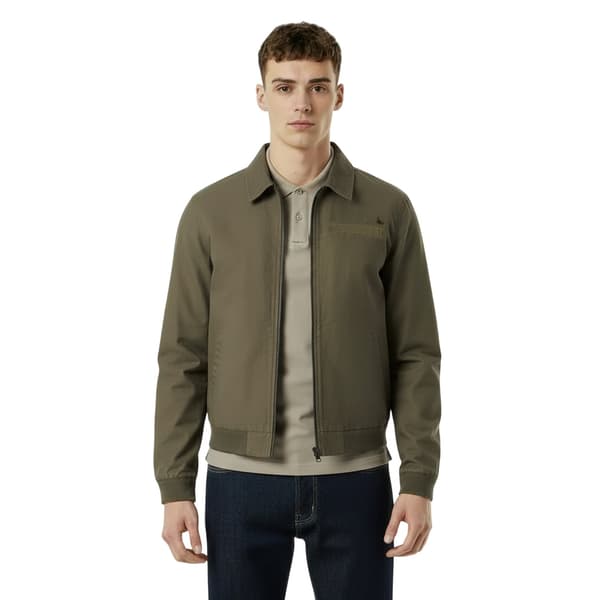 Jack Wills Mens Plain Collared Varsity Jacket